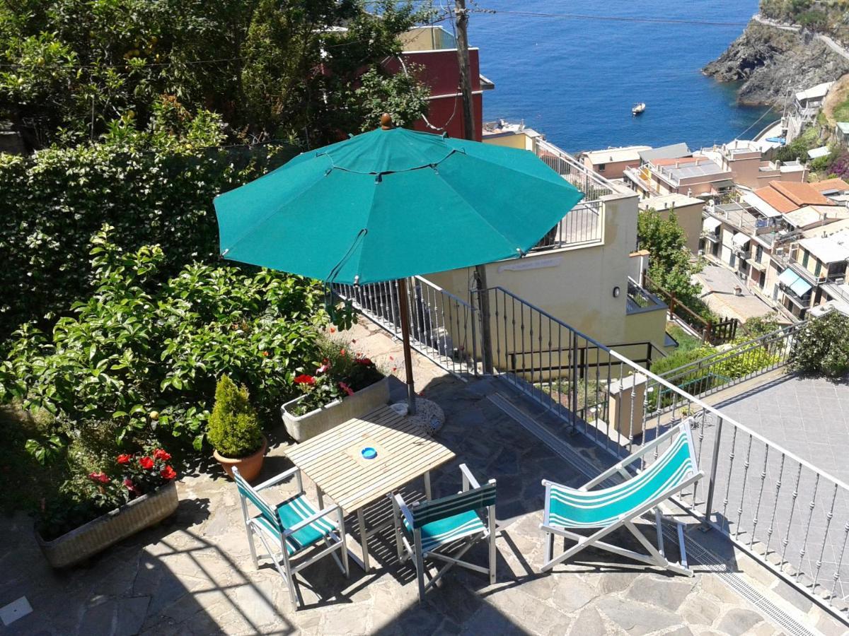 Aria Di Mare, Manarola - Camere Con Vista Mare! Buitenkant foto