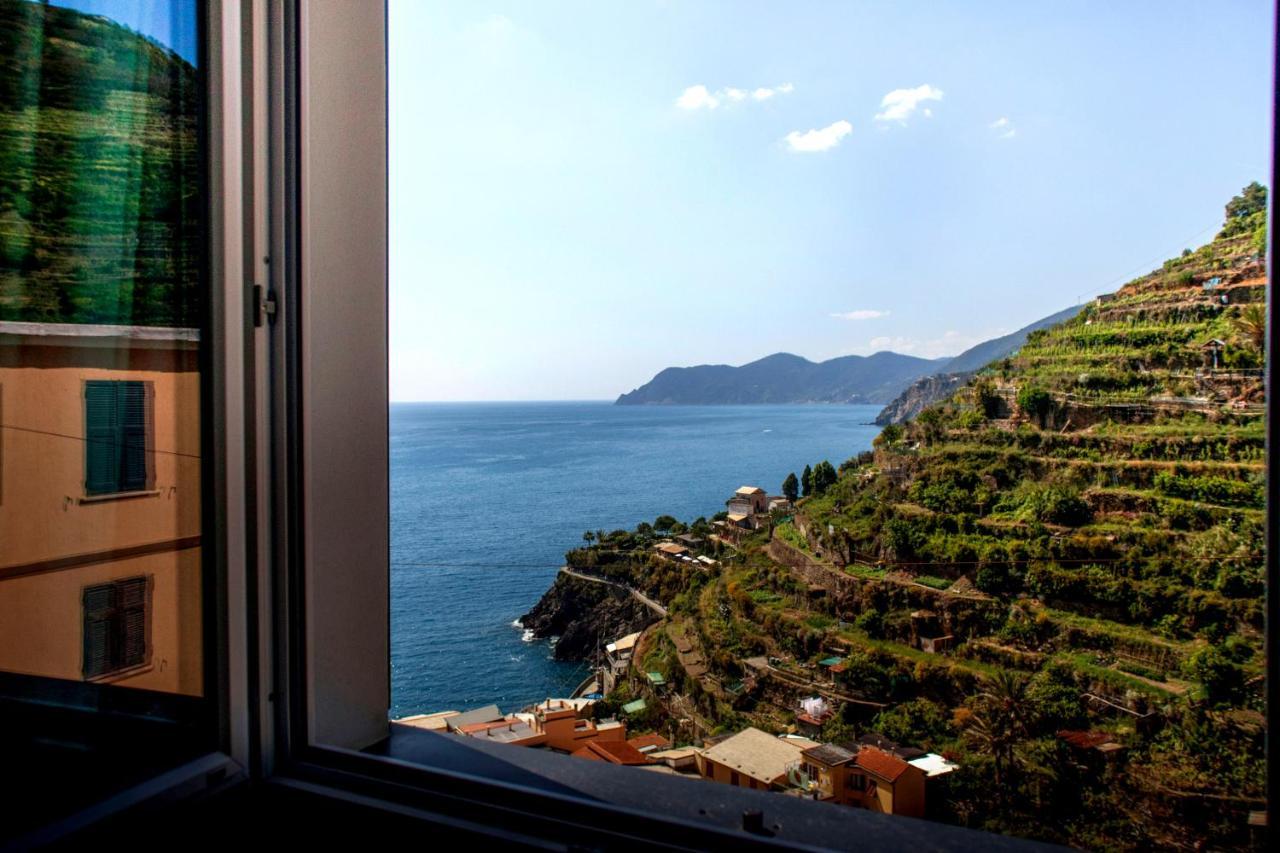 Aria Di Mare, Manarola - Camere Con Vista Mare! Buitenkant foto