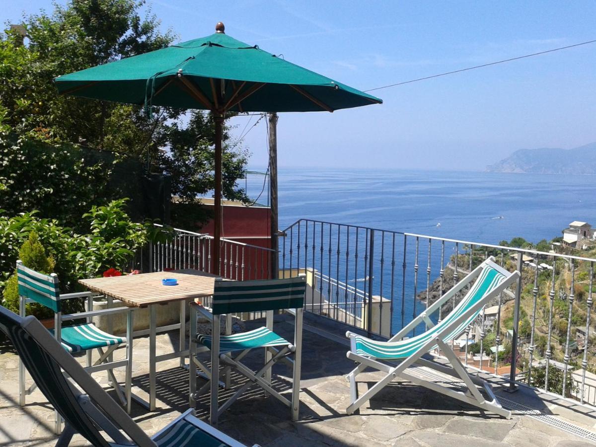 Aria Di Mare, Manarola - Camere Con Vista Mare! Buitenkant foto