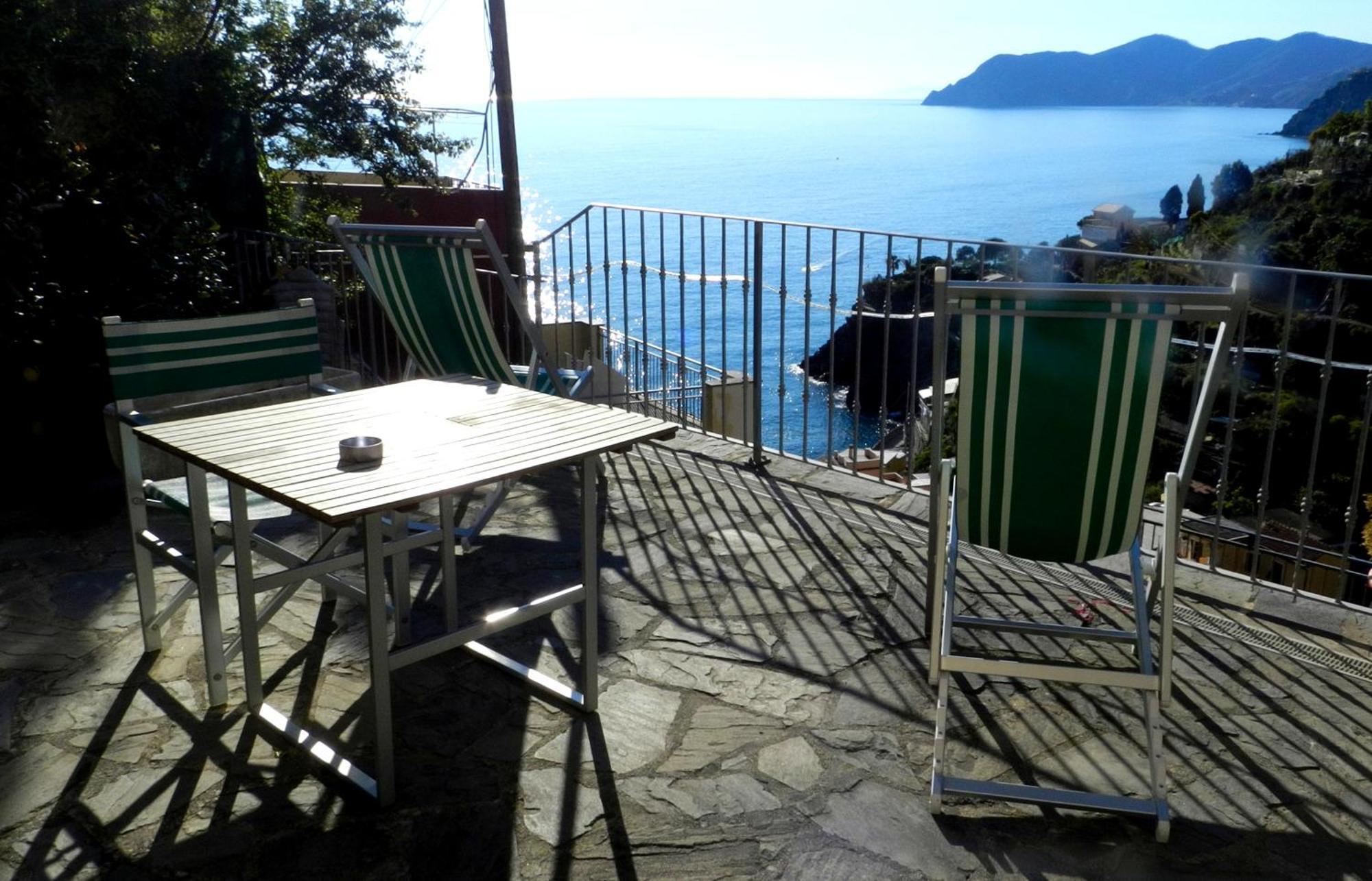 Aria Di Mare, Manarola - Camere Con Vista Mare! Buitenkant foto